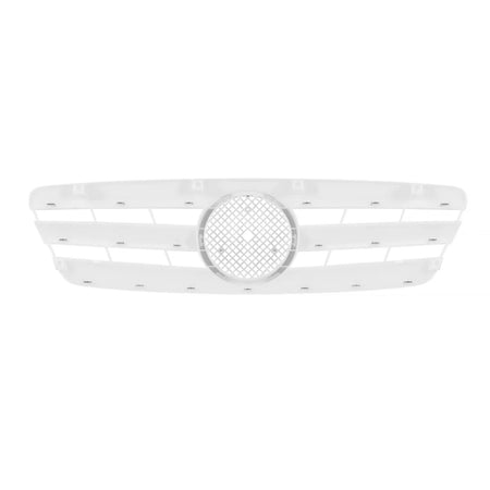 Griglia Cromata Bianca Anteriore per Mercedes Classe C W203 2000-2007