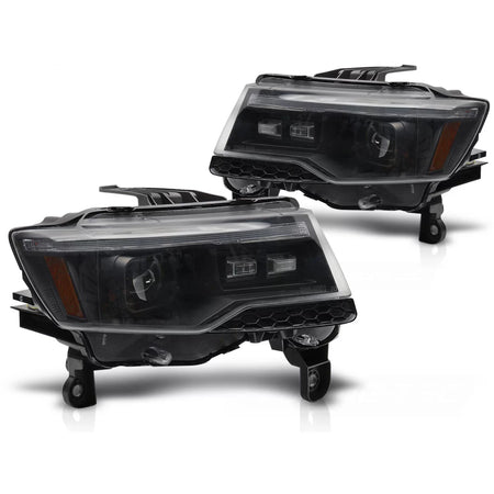 Kit Fari Tubo Nero Sequenziale HID per Jeep Grand Cherokee 14-21