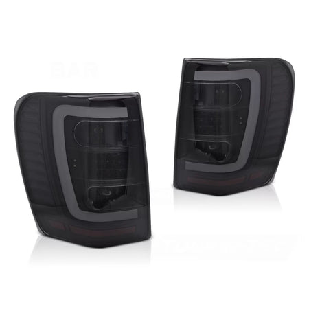 Fanale Posteriore Nero Fumé LED per Jeep Grand Cherokee 99-05.05
