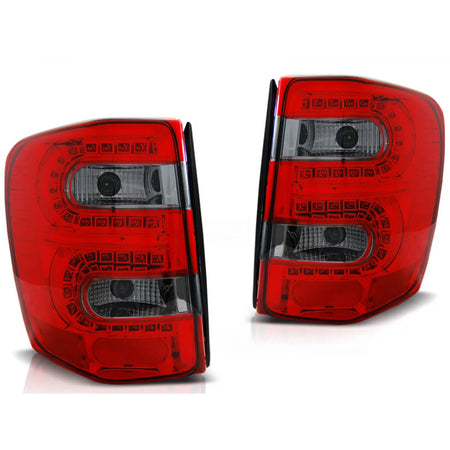 Fanale Posteriore Rosso Fumè LED per Jeep Grand Cherokee 99-05.05