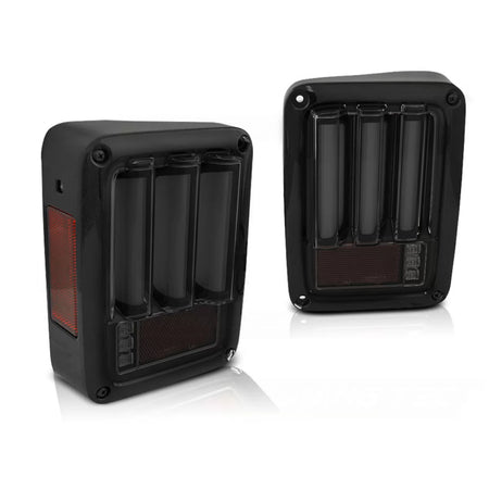 Barra LED Anteriore Fumé Nero per Jeep Wrangler Jk 07-18