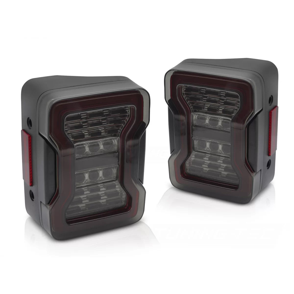 Fanale Posteriore LED Fumé per Jeep Wrangler Jk 07-18