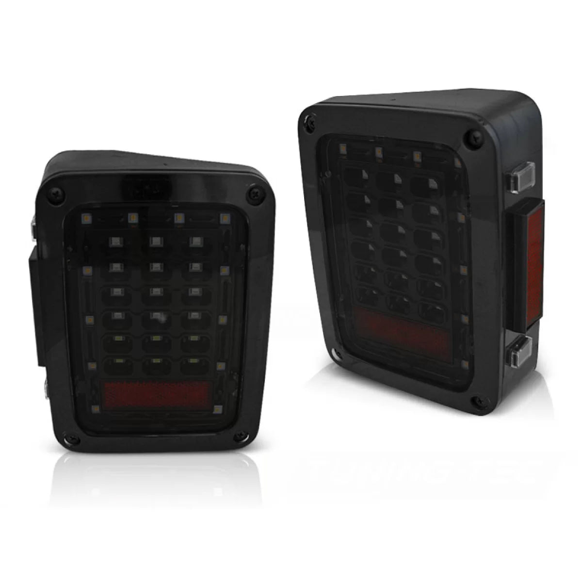 Fanale Posteriore LED Fumé per Jeep Wrangler Jk 07-18