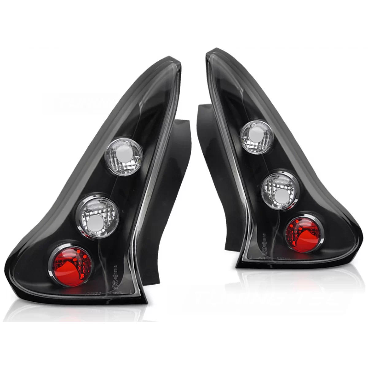 Fanale Posteriore Nero per Citroën C4 Coupé 04-10