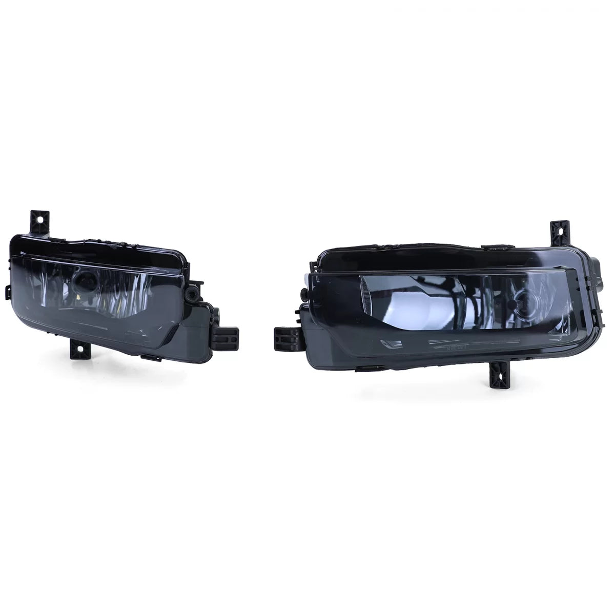 Fendinebbia Vetro Trasparente Fumo Nero Coppia per VW T6 Bus Transporter