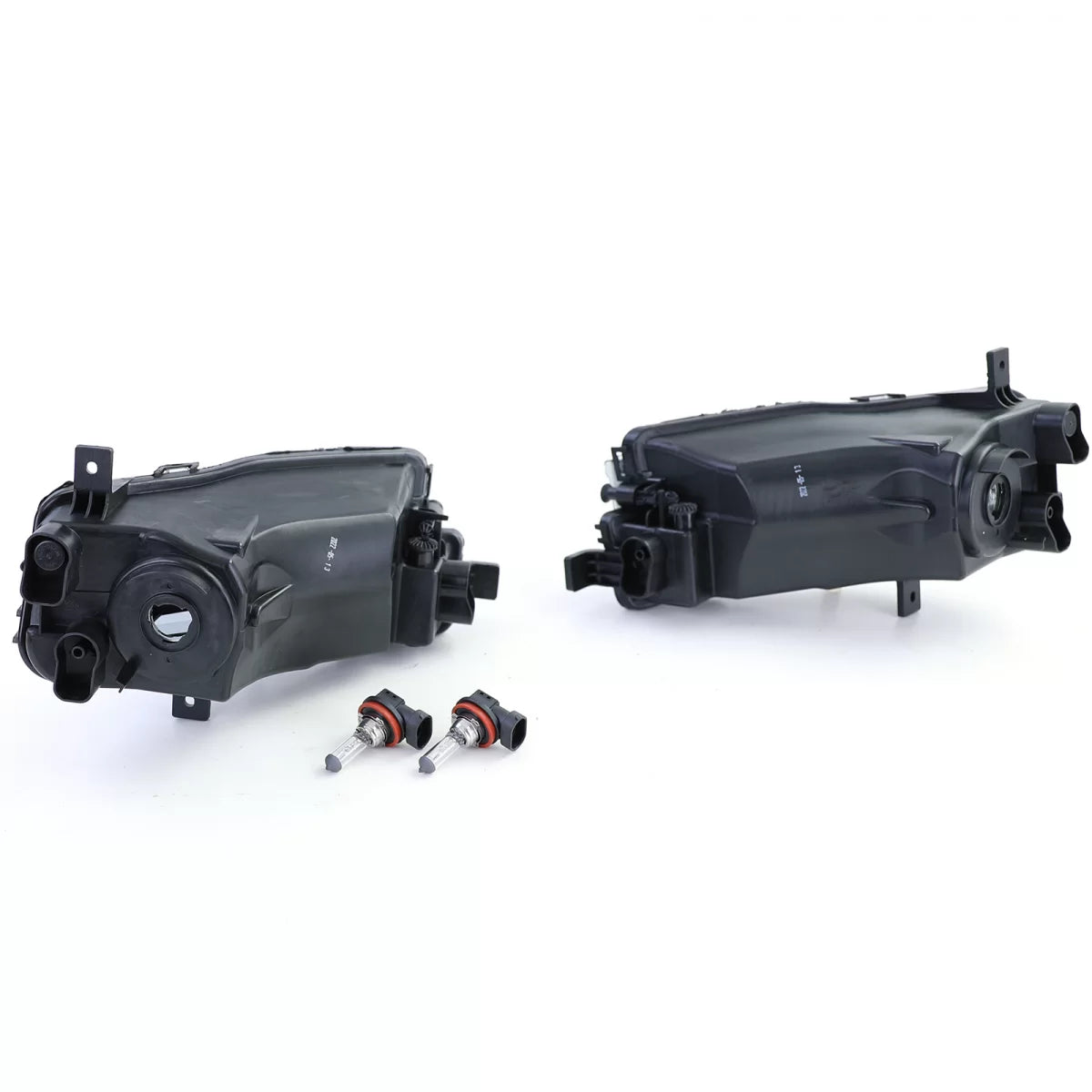 Fendinebbia Vetro Trasparente Fumo Nero Coppia per VW T6 Bus Transporter