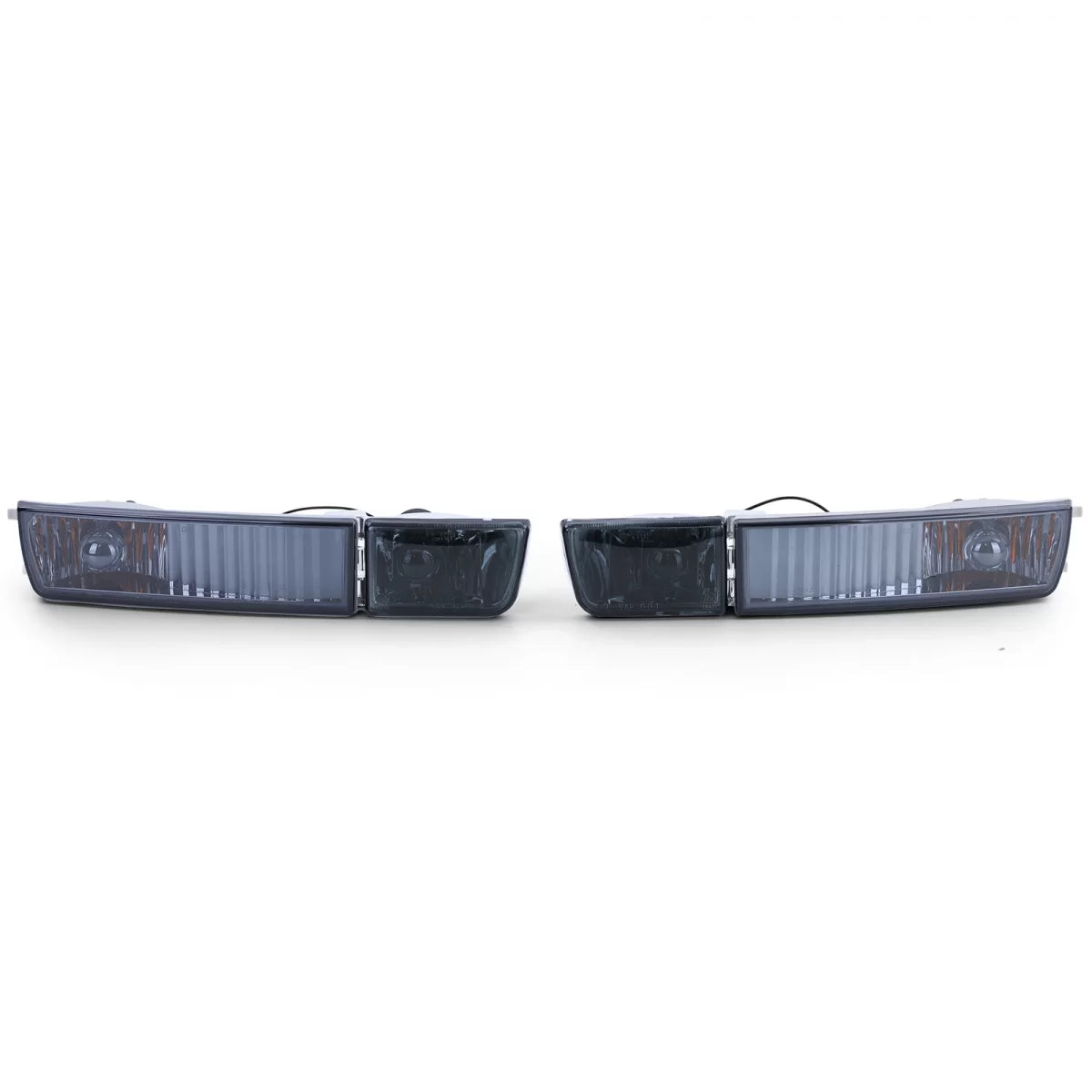 Fendinebbia Vetro Trasparente con Freccia Fumo Nero per VW Golf 3 Vento 91-97