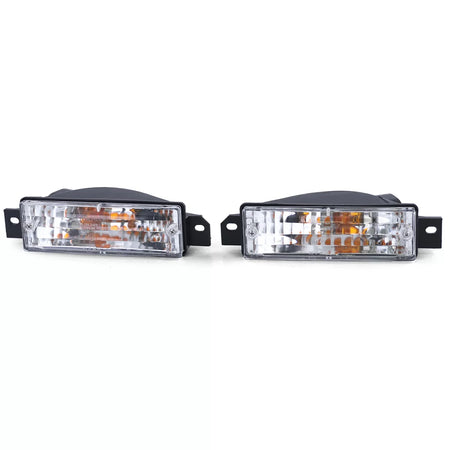 Fanali Indicatori Bianchi con Luce Posizione e Lampadine per BMW Serie 3 E30