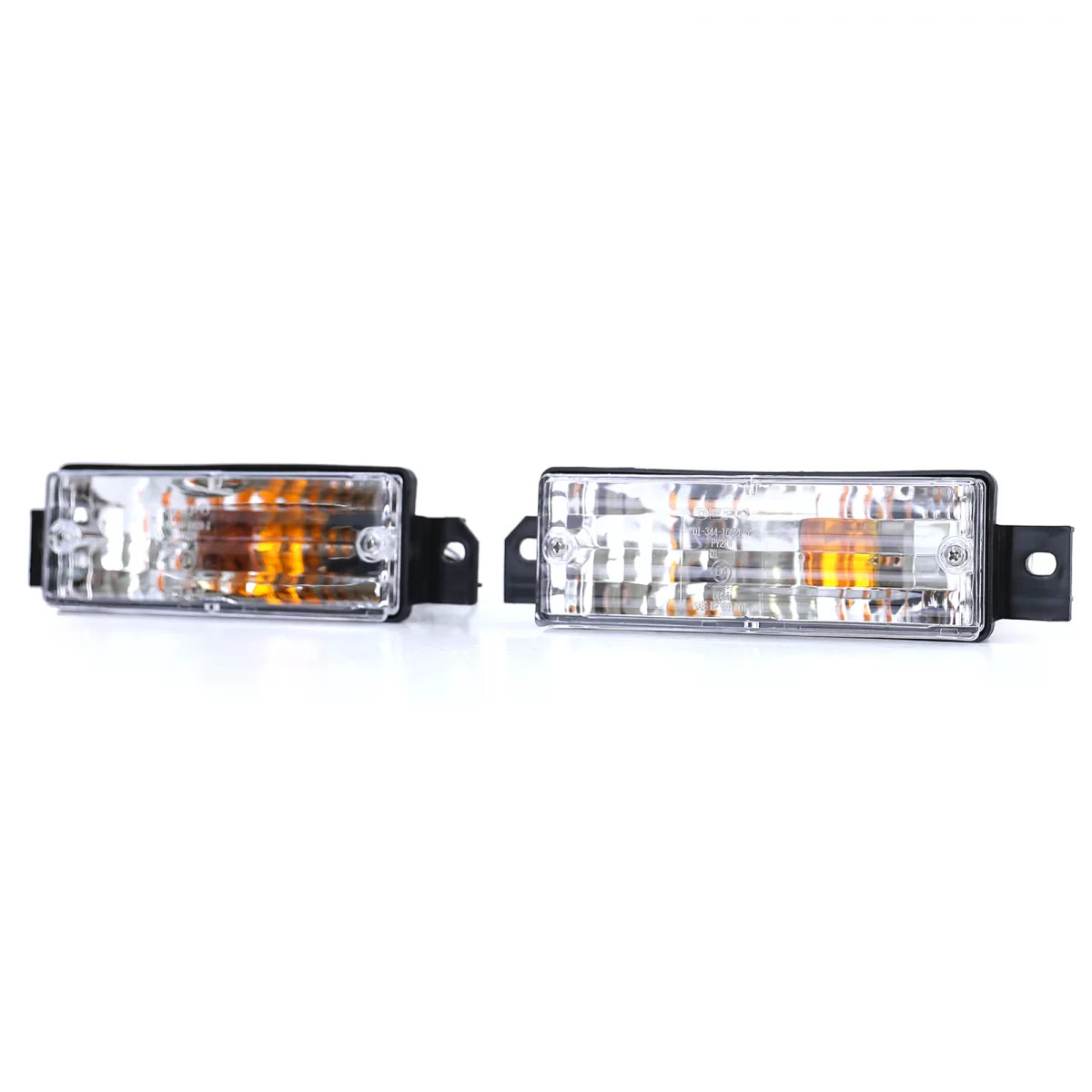 Fanali Indicatori Bianchi con Luce Posizione e Lampadine per BMW Serie 3 E30