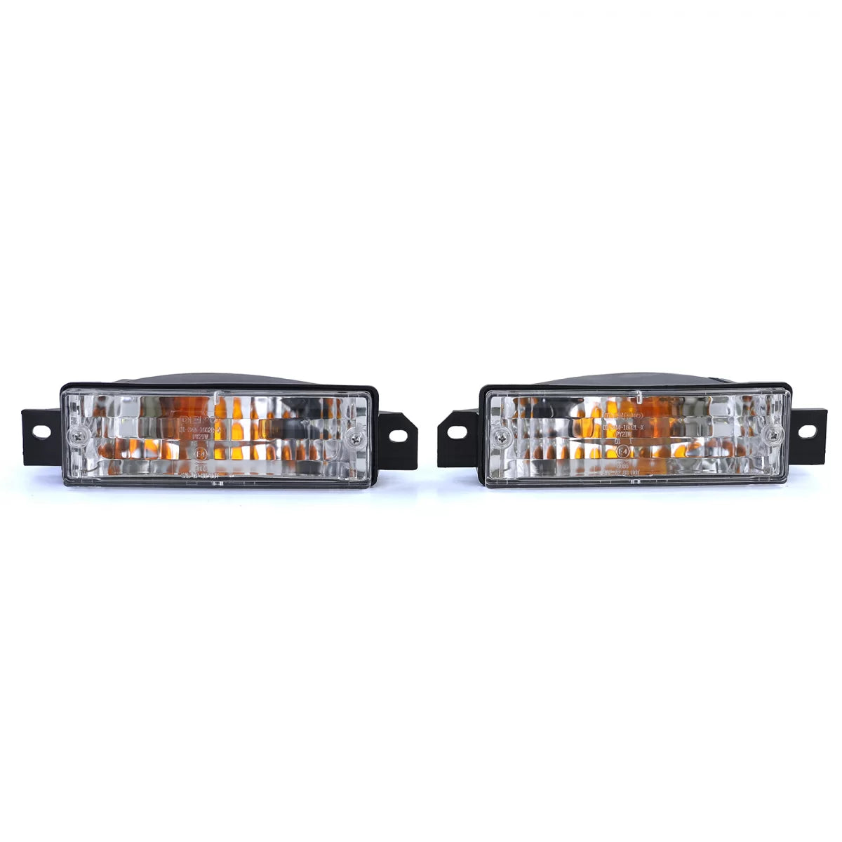 Fanali Indicatori Bianchi con Luce Posizione e Lampadine per BMW Serie 3 E30