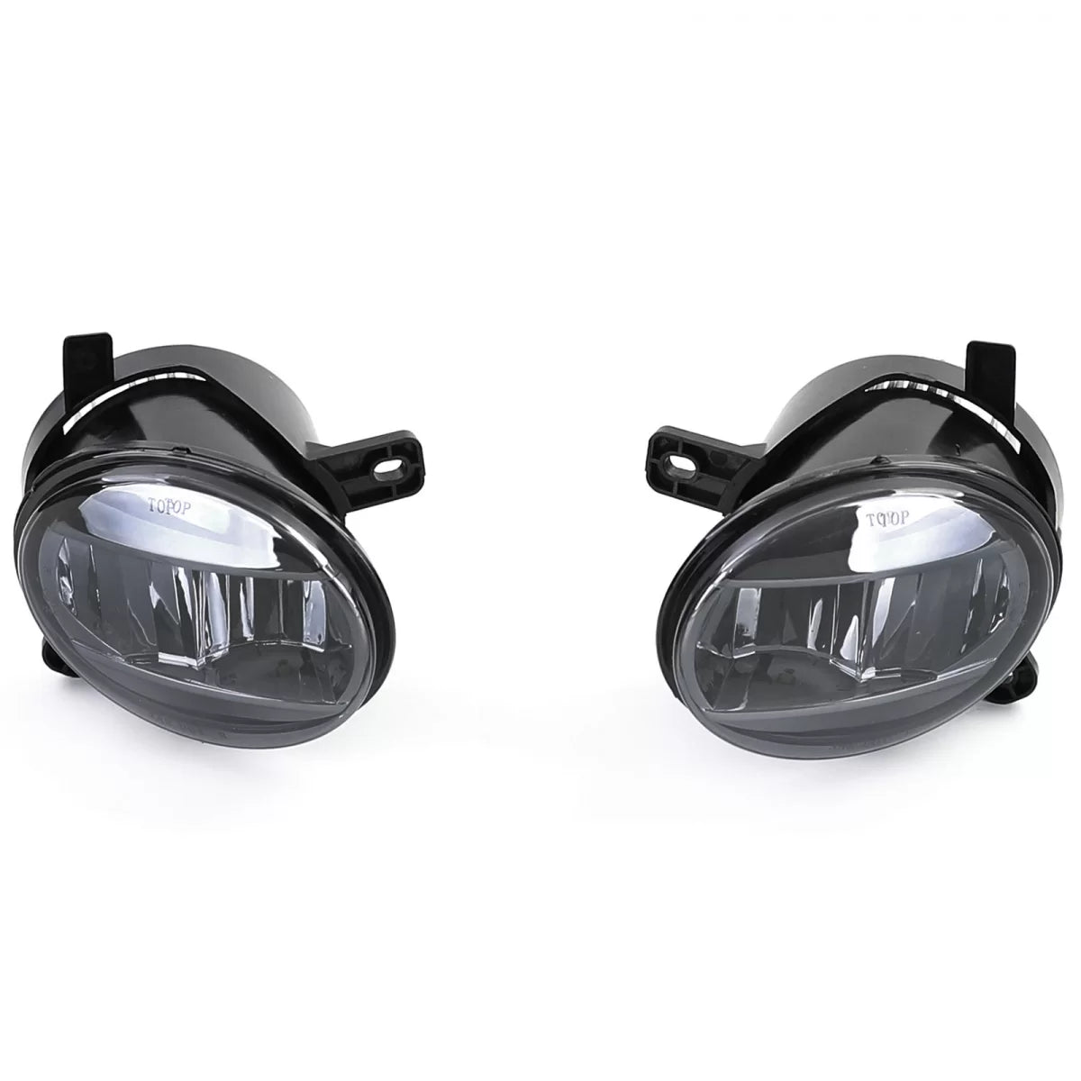 Fendinebbia LED Vetro Trasparente Fumé Nero per Audi A4 8K A6 4F Q5 Seat Exeo