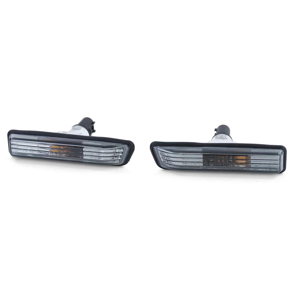 Fanale Laterale Vetro Trasparente Fumo Nero per BMW Serie 3 E36