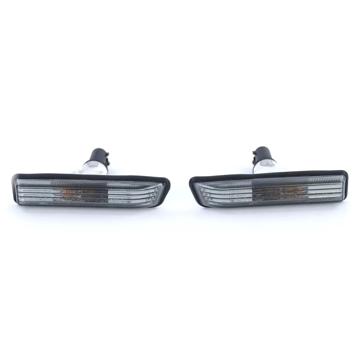 Fanale Laterale Vetro Trasparente Fumo Nero per BMW Serie 3 E36