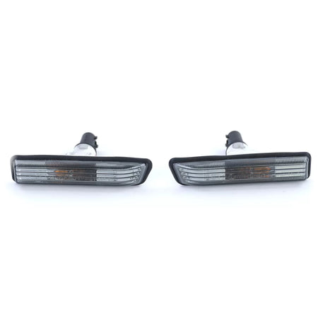 Fanale Laterale Vetro Trasparente Fumo Nero per BMW Serie 3 E36