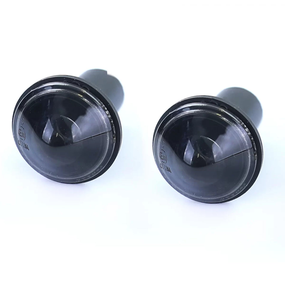 Fanale Laterale Vetro Trasparente Fumo Nero per Fiat Coupe 175 94-00