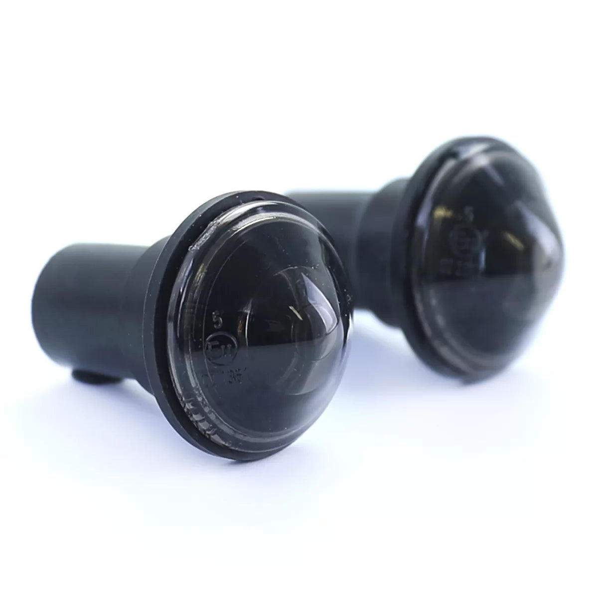 Fanale Laterale Vetro Trasparente Fumo Nero per Fiat Coupe 175 94-00