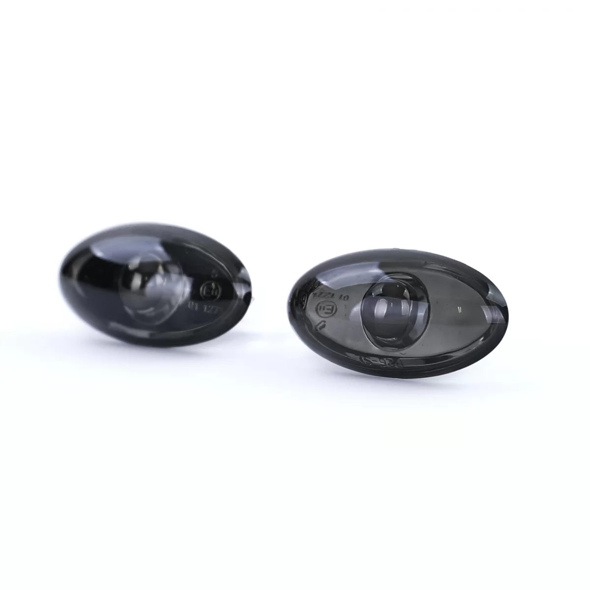 Fanale Freccia Laterale Vetro Trasparente Fumo Nero per Peugeot 107 206 Sw Cc