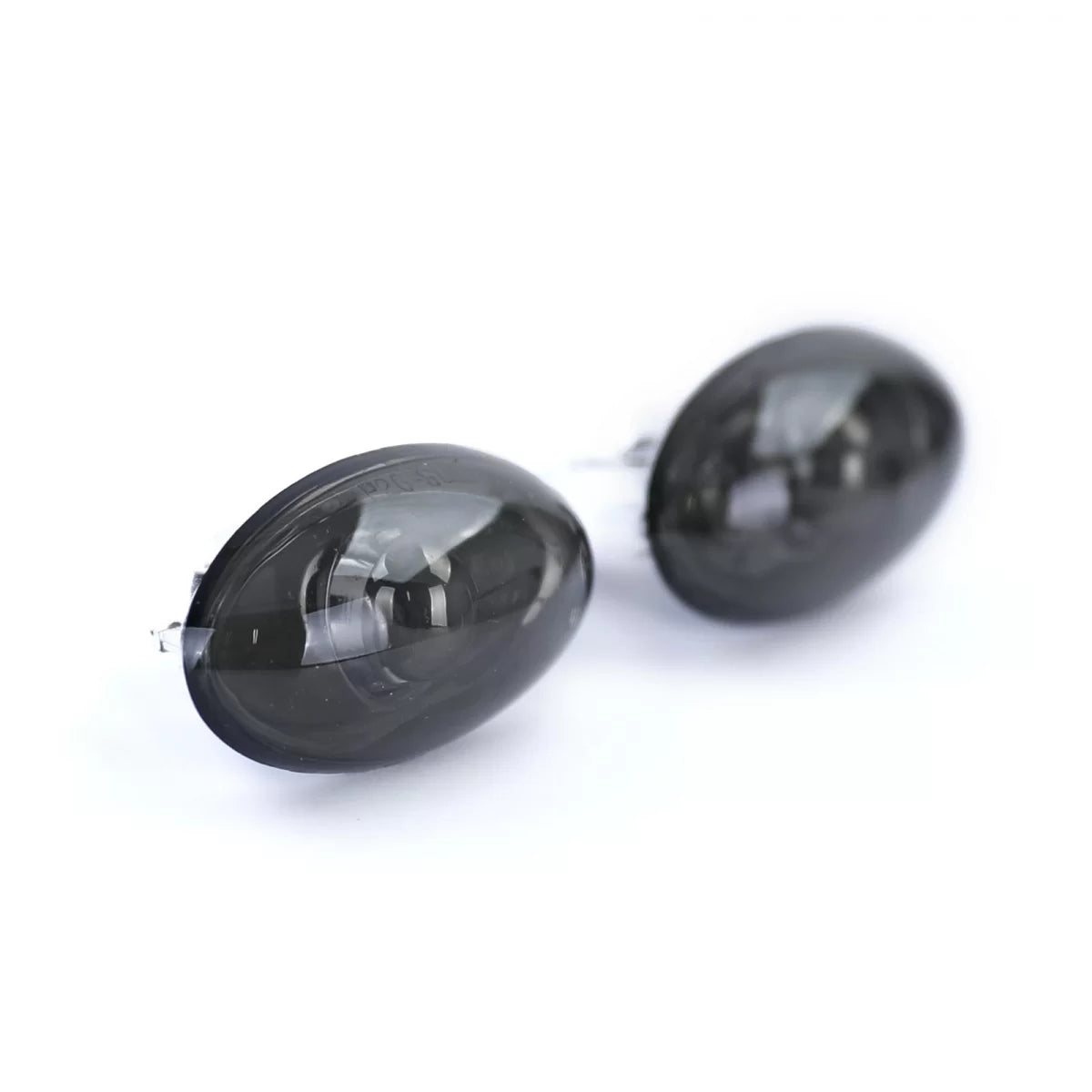 Fanale Freccia Laterale Vetro Trasparente Fumo Nero per Peugeot 107 206 Sw Cc