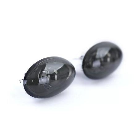 Fanale Freccia Laterale Vetro Trasparente Fumo Nero per Peugeot 107 206 Sw Cc