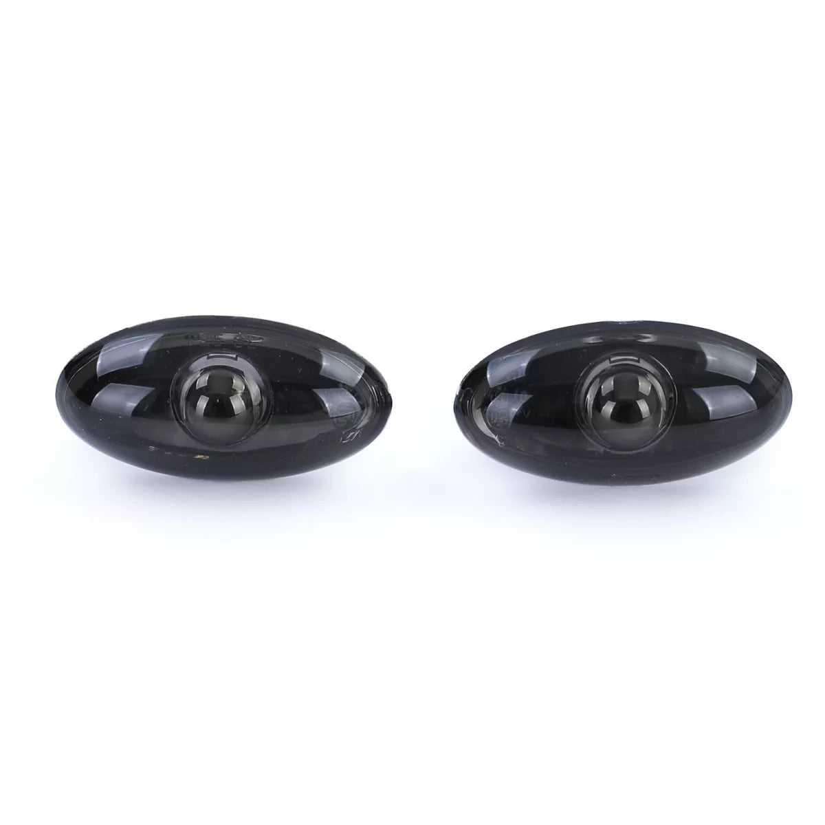 Fanale Freccia Laterale Vetro Trasparente Fumo Nero per Peugeot 107 206 Sw Cc