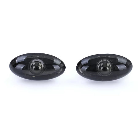 Fanale Freccia Laterale Vetro Trasparente Fumo Nero per Peugeot 107 206 Sw Cc