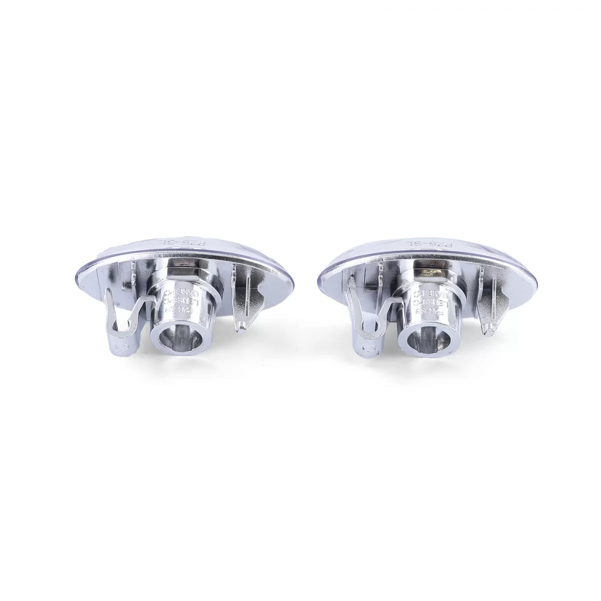 Fanale Freccia Laterale Trasparente Cromato per Peugeot 107 206 Sw Cc 307 407