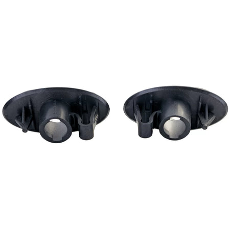 Fanali Indicatori Laterali Trasparenti Cromati per Peugeot 107 206 307 407 607