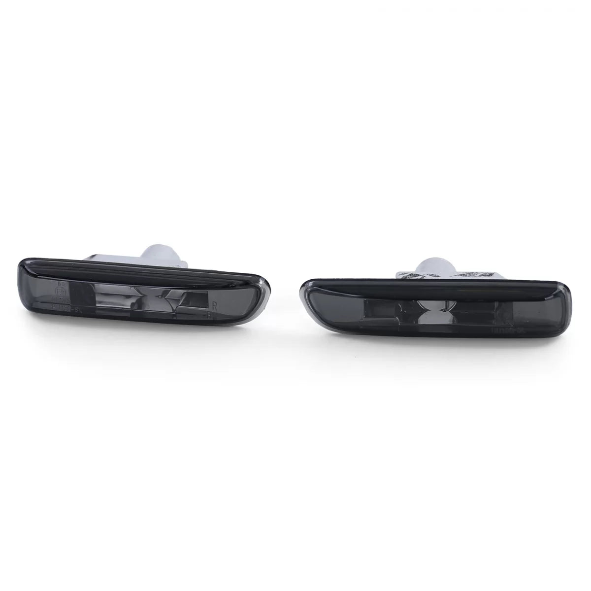 Indicatori Laterali Vetro Trasparente Fumo Nero per BMW Serie 3 E46 98-03
