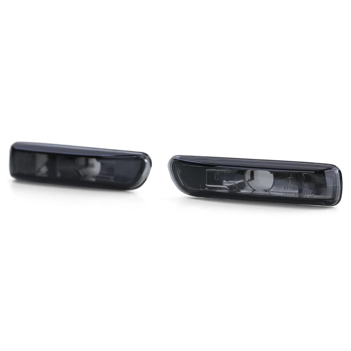 Indicatori Laterali Vetro Trasparente Fumo Nero per BMW Serie 3 E46 98-03