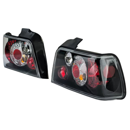 Fanali Posteriori Vetro Trasparente Neri per BMW Serie 3 E36 Berlina 1990-1998