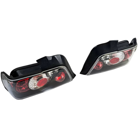 Fanali Posteriori Vetro Trasparente Neri per BMW Serie 3 E36 Berlina 1990-1998