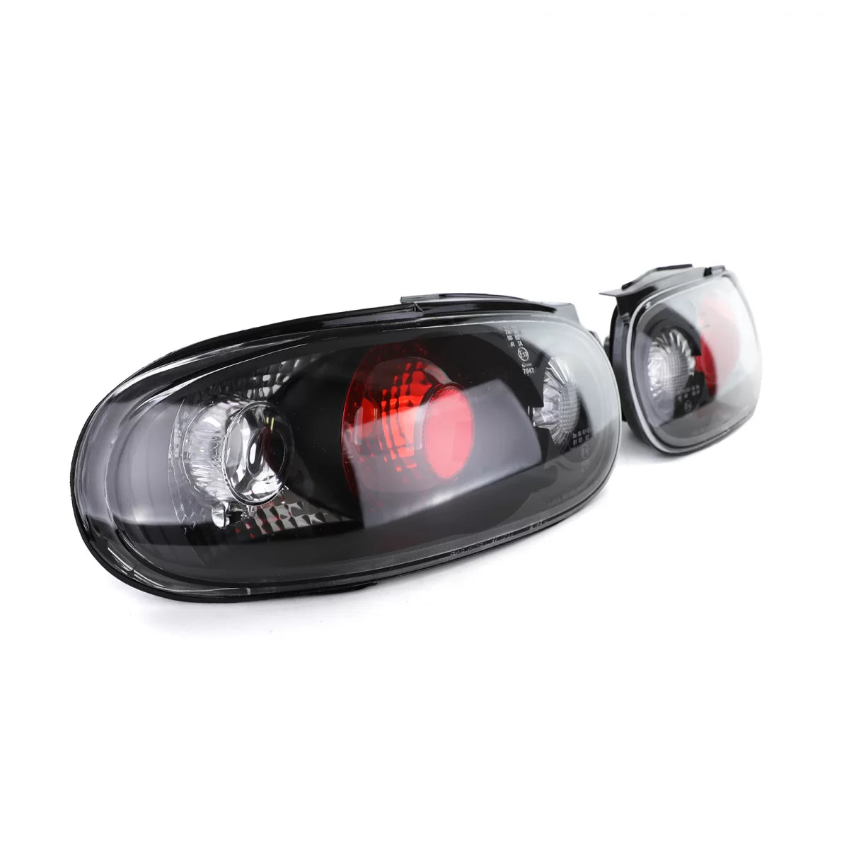 Fanali Posteriori Trasparenti Neri per Mazda MX5 Na 89-98