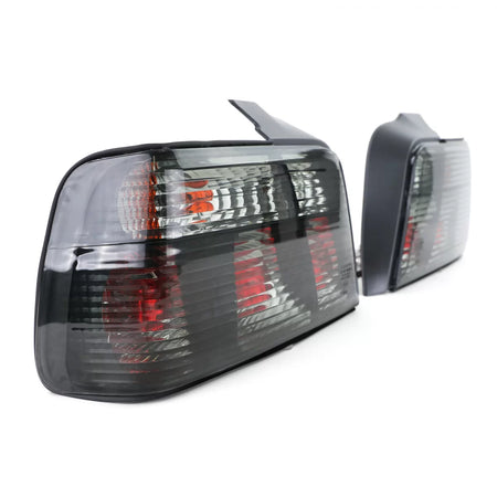Fanali Posteriori Vetro Chiaro Fumo Nero per BMW Serie 3 E36 Berlina 1990-1999