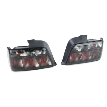 Fanali Posteriori Vetro Chiaro Fumo Nero per BMW Serie 3 E36 Berlina 1990-1999