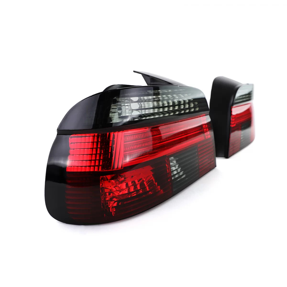 Fanali Posteriori Trasparenti Rossi Neri per BMW Serie 5 E39 Berlina 95-00