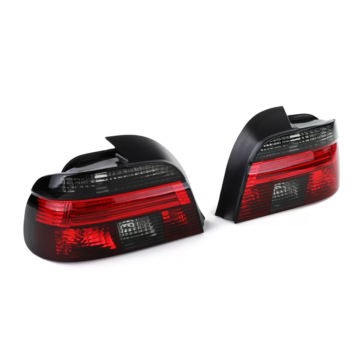 Fanali Posteriori Trasparenti Rossi Neri per BMW Serie 5 E39 Berlina 95-00