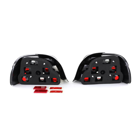 Fanali Posteriori Trasparenti Rossi Neri per BMW Serie 5 E39 Berlina 95-00