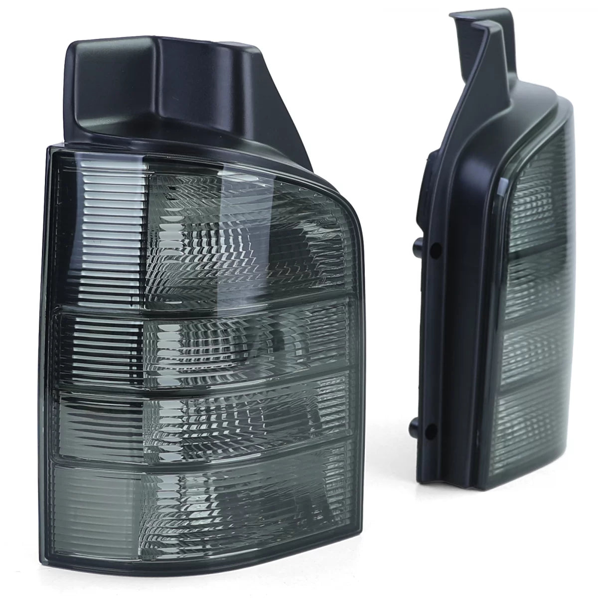 Fanali Posteriori Vetro Trasparente Fumo Nero per Volkswagen Bus T5 2003-2009