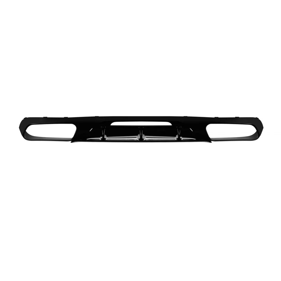 Diffusore Posteriore con Terminali Neri per Mercedes CLS C218 2011-2018