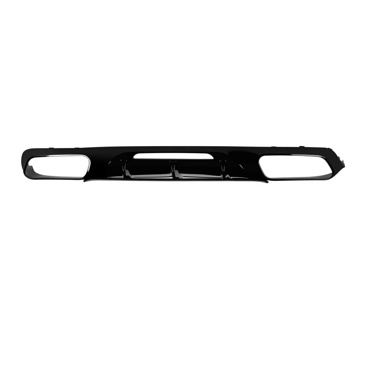 Diffusore Posteriore con Terminali Neri per Mercedes CLS C218 2011-2018