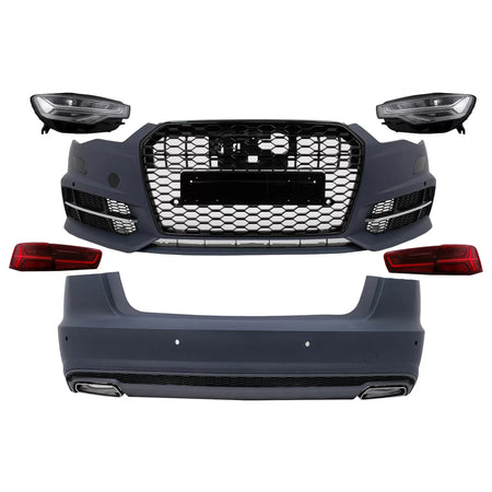 Body Kit Completo per Audi A6 4G C7 Berlina 2011-2017 Conversione Design 2018