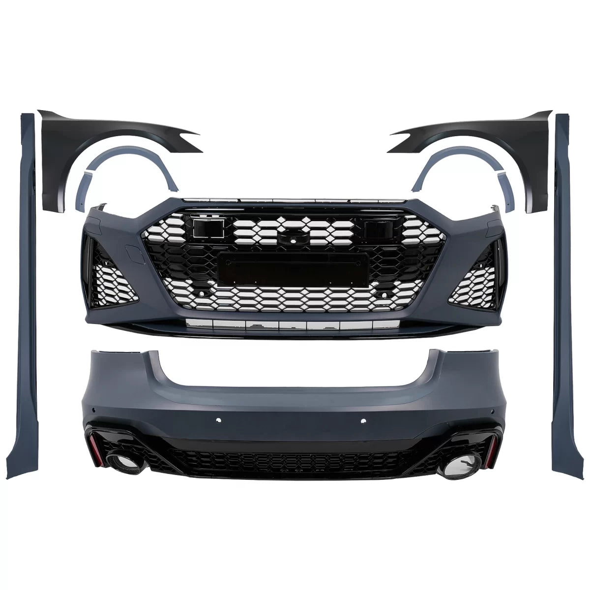 Kit Carrozzeria Completo Wide RS Design per Audi A7 4K8 dal 2018