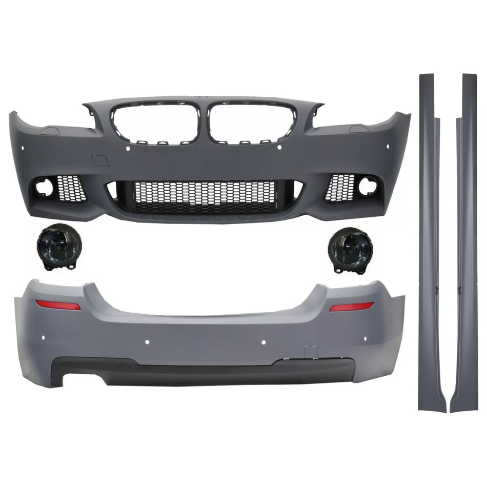 Body Kit Completo con Proiettori Fendinebbia Fumé per BMW Serie 5 F10
