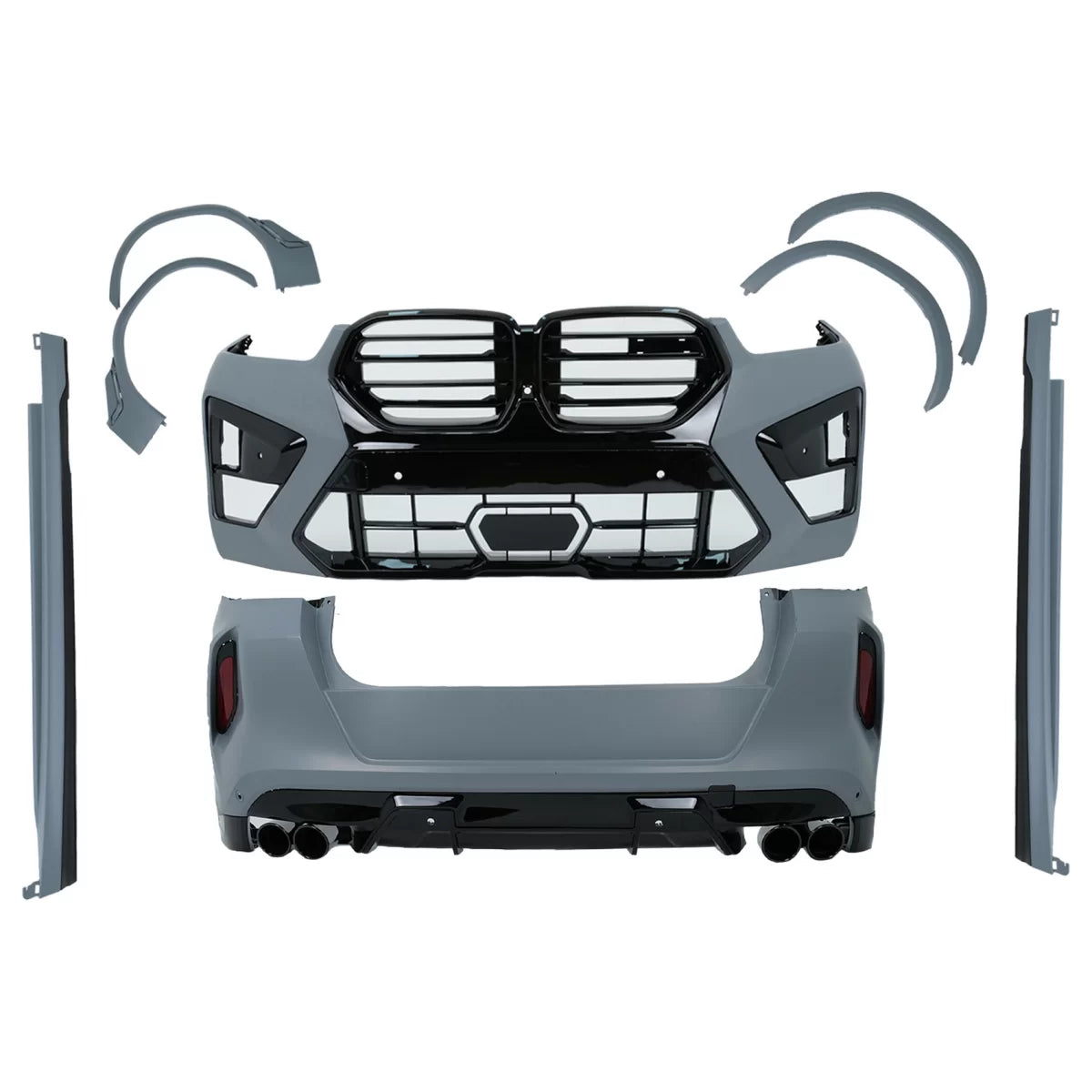 Body Kit Completo Paraurti Sportivi per BMW X6 G06 2019-2023 LCI 2023-up