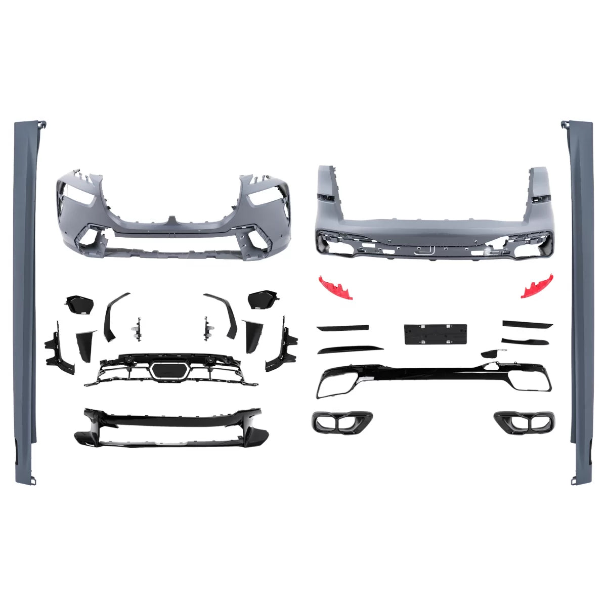 Kit Carrozzeria Completo M Design per BMW X7 G07 LCI dal 2023