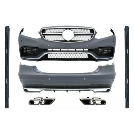 Kit Paraurti Completo con Terminali Scarico per Mercedes Classe E W212 Facelift