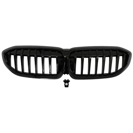 Kit Completo Estensioni Paraurti Posteriori Nero M340I per BMW Serie 3 G20