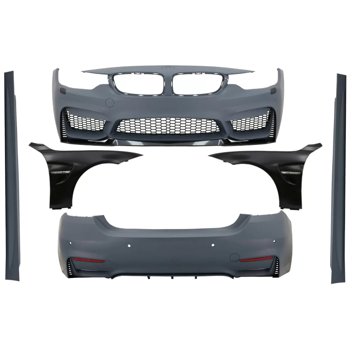 Kit Carrozzeria Completo con Parafanghi Anteriori per BMW Serie 4 F32 F33