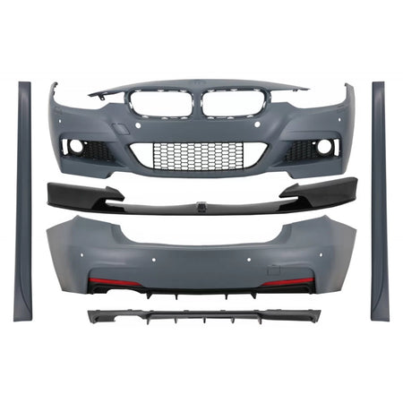 Kit Carrozzeria Completo con Spoiler Anteriore e Diffusore Carbonio per BMW