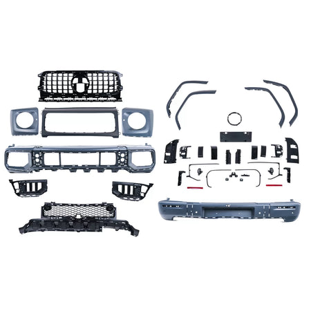 Body Kit Completo Paraurti Sportivi per Mercedes Classe G W463 W464 2018-2023